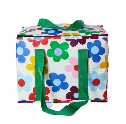 Large Insulated Tote - Sunny Floral