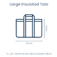 Large Insulated Tote - Sunny Floral