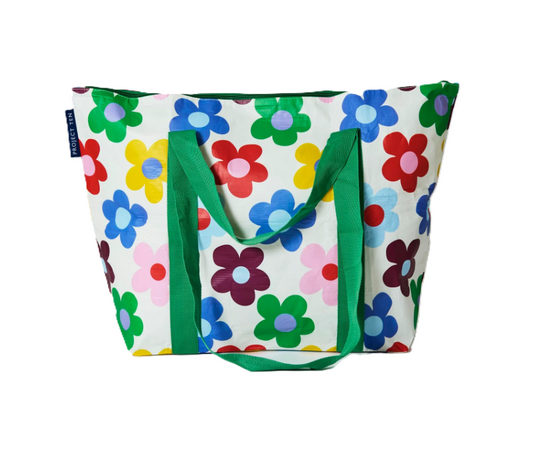 Zip Medium Tote - Sunny Floral
