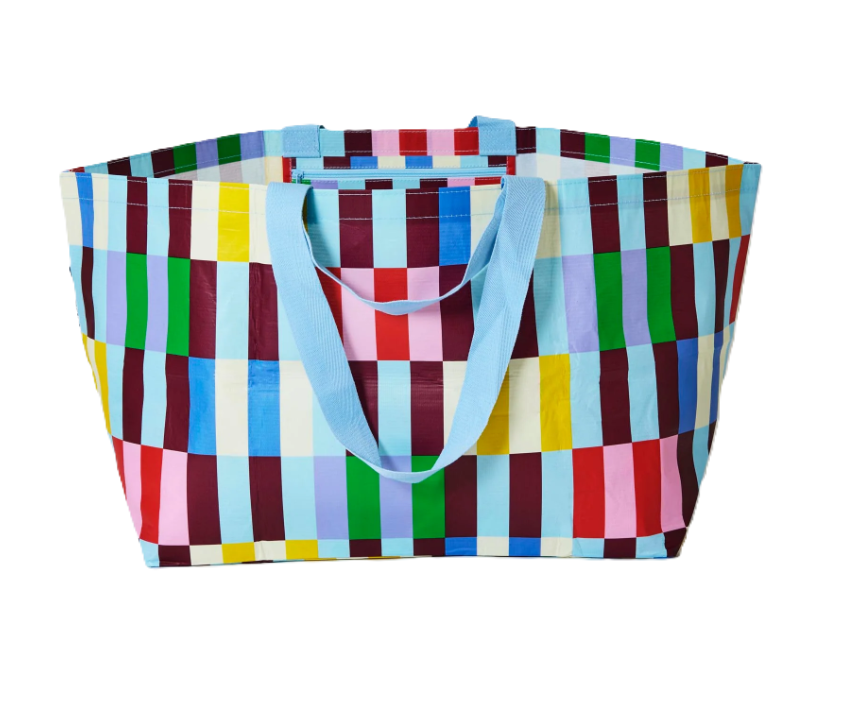 Oversized Tote - Multi Stripe
