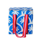 Medium Insulated Tote - Blue Palm