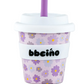 Babycino Cup 120ml - Purple Flowers