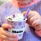Babycino Cup 120ml - Purple Flowers