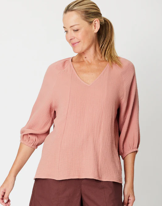 Resort Cinnamon Top