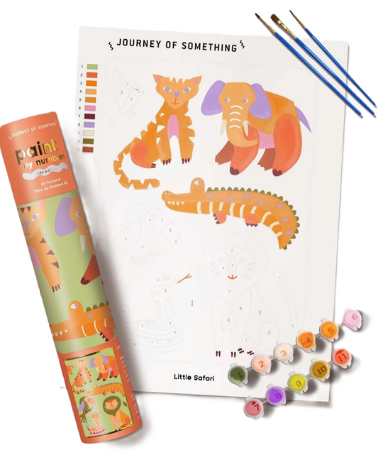 Kids Paint By Numbers - Little Safari