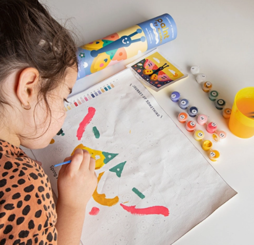 Kids Paint By Numbers - Spring Wings