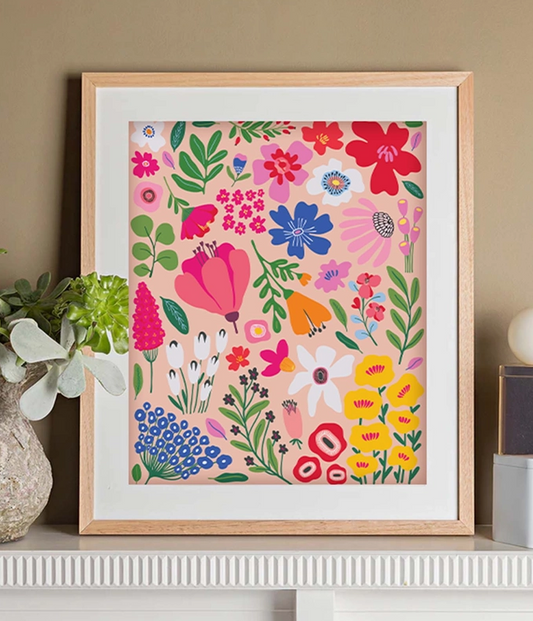 Paint By Numbers - Pressed Flowers