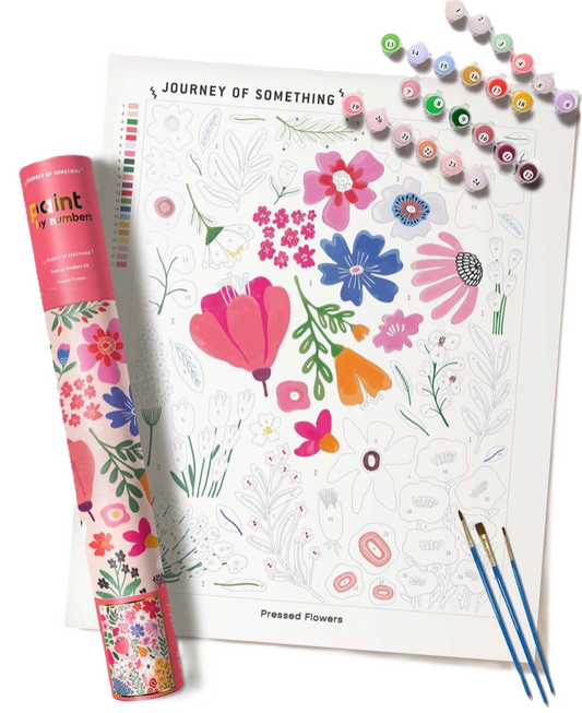Paint By Numbers - Pressed Flowers