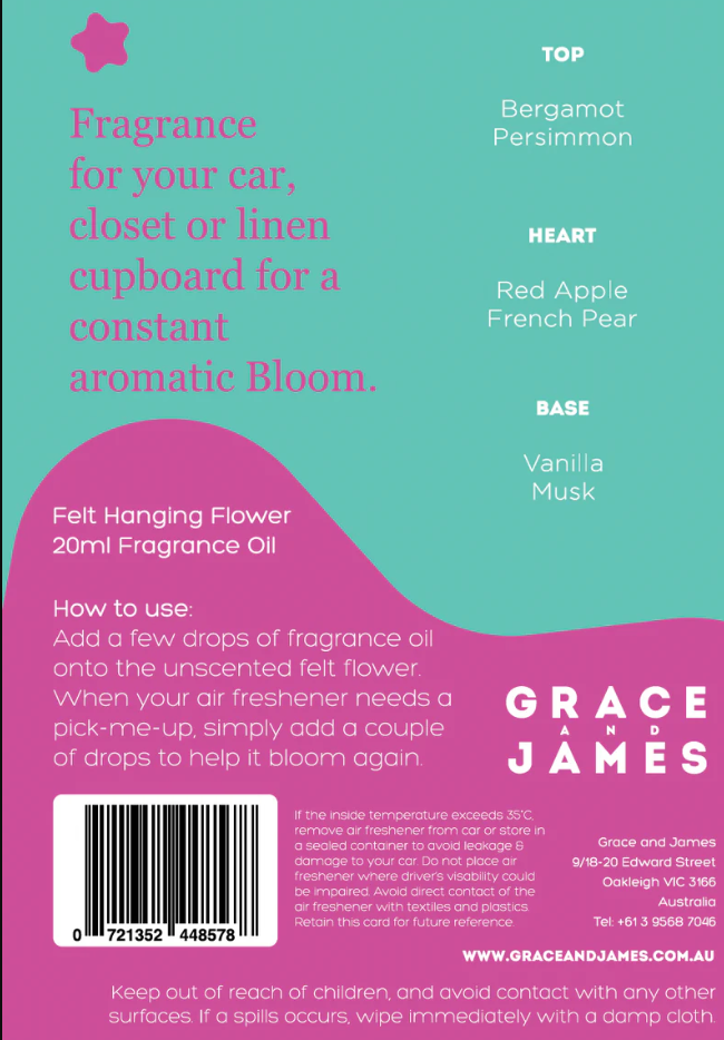 Bloom Refill- Persimmon & Vanilla