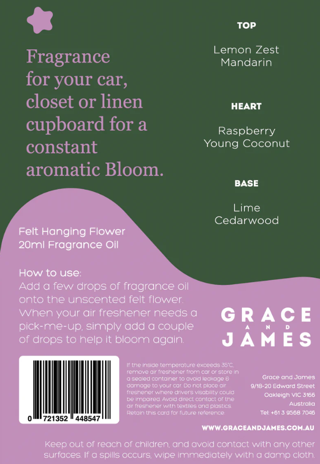 Bloom Air Freshener - Yuzu, Lime & Coconut