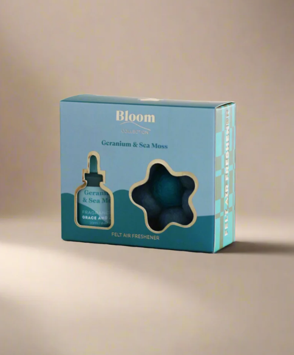 Bloom Air Freshener - Geranium & Sea Moss