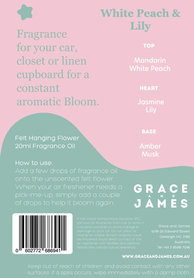 Bloom Refill - White Peach & Lily