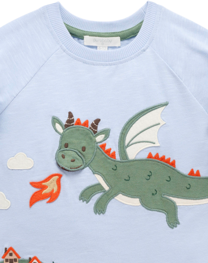 Flying Dragon L/Sleeve Top