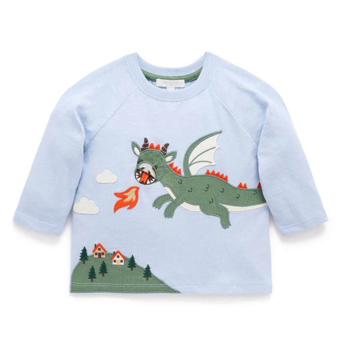 Flying Dragon L/Sleeve Top