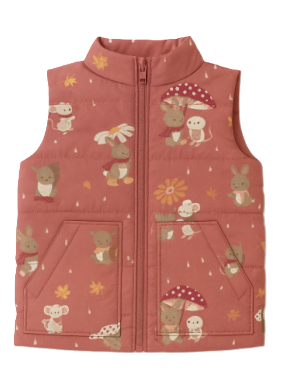 Umbrella Puffer Vest