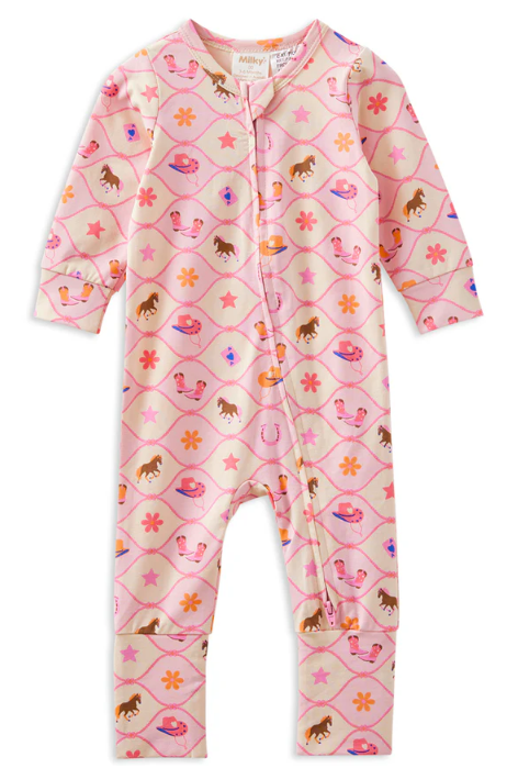 Rodeo Dreams Zip Romper