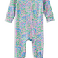 Forget Me Not Zip Romper