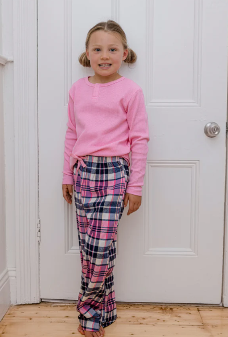 Pink Chester Check PJ's
