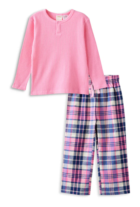 Pink Chester Check PJ's