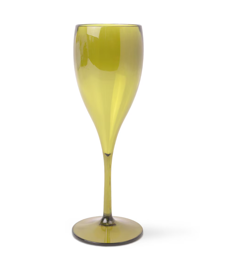 Olive Champagne Glasses Set of 4