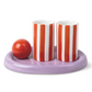 Ceramic Shot Glass Set w/ Tray & Salt Shaker