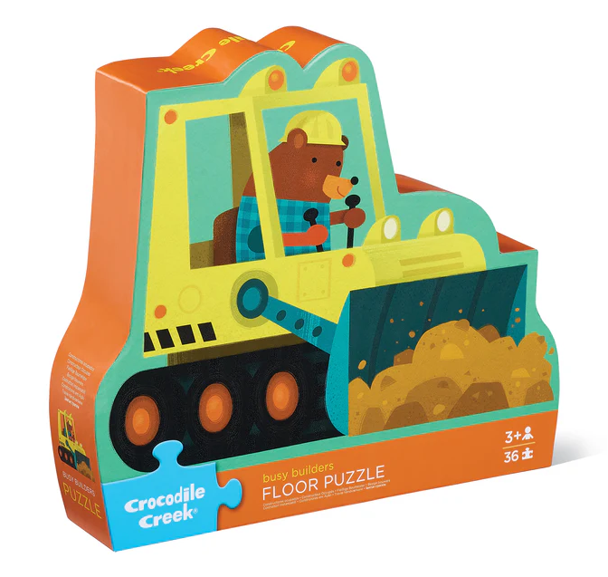 Busy Builders 36 Piece Floor Puzzle