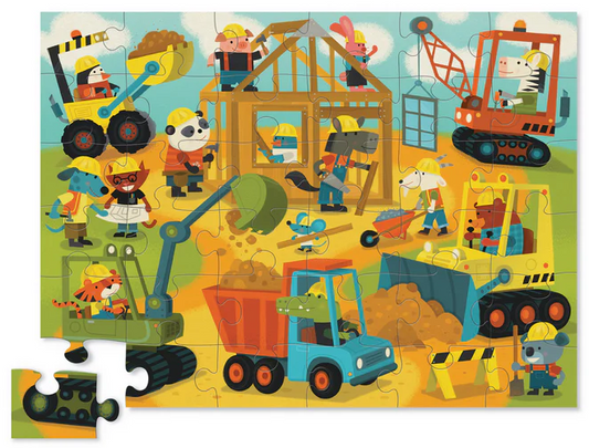 Busy Builders 36 Piece Floor Puzzle