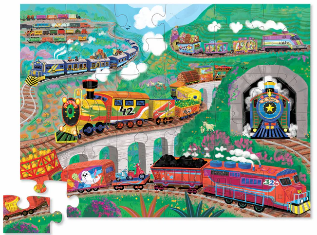All Aboard! 36 Piece Puzzle