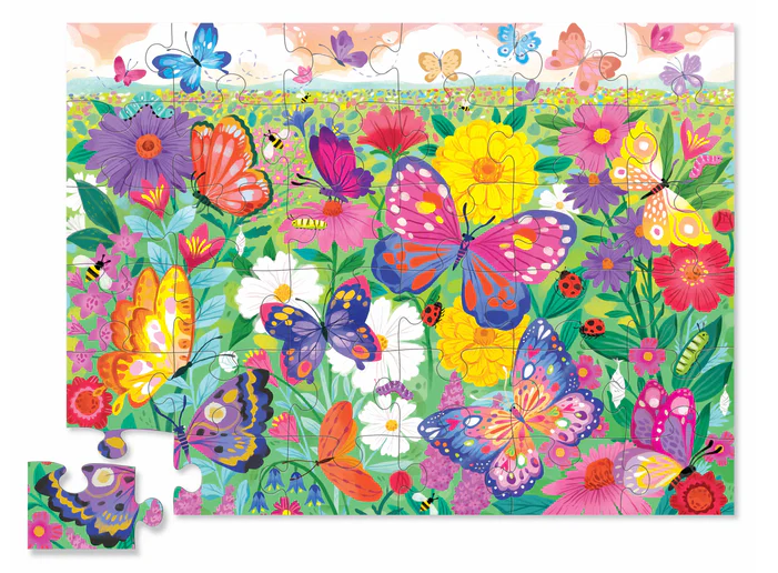 Butterfly Garden 36 Piece Puzzle