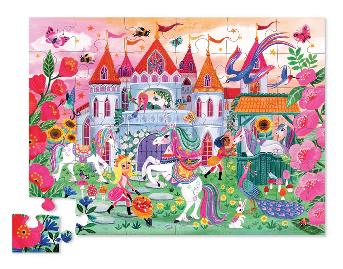 Unicorn Castle 36 Piece Puzzle