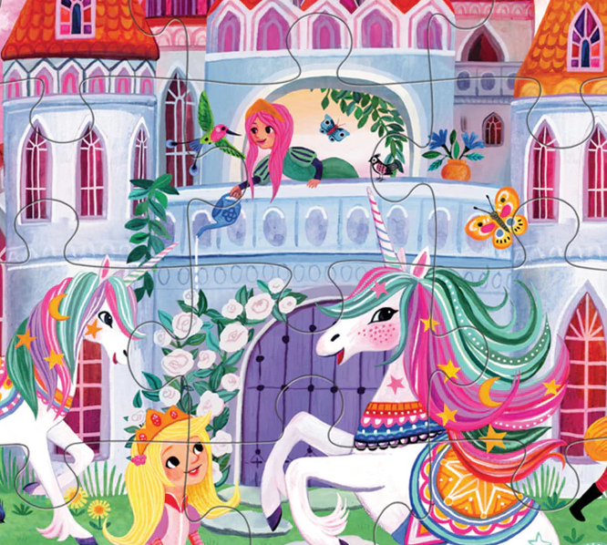 Unicorn Castle 36 Piece Puzzle