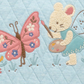 Butterfly Blue Quilted Windcheater