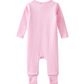 Tickled Pink Zip Stripe Romper