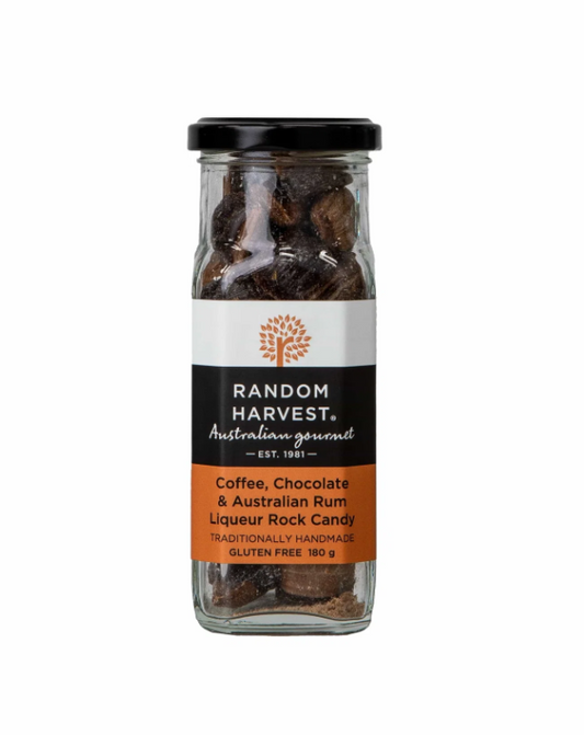 Coffee, Chocolate & Rum Rock Candy