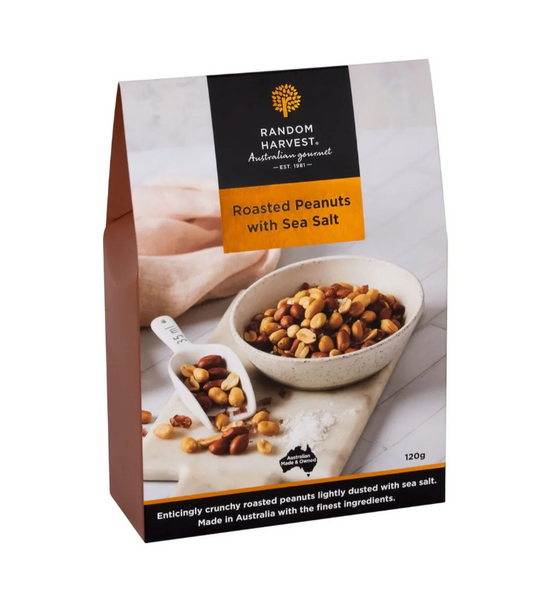 Roasted Peanuts with Sea Salt