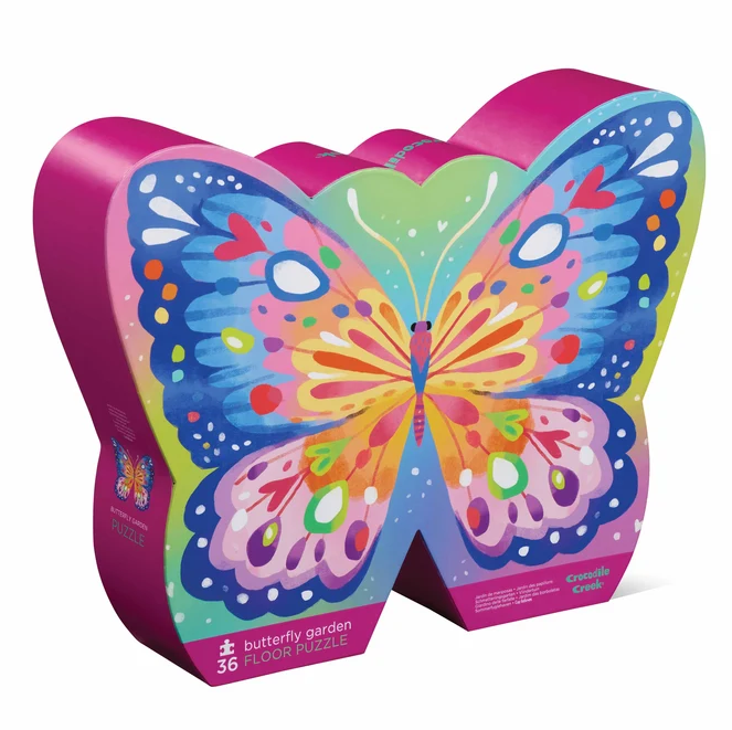 Butterfly Garden Floor Puzzle 36pce