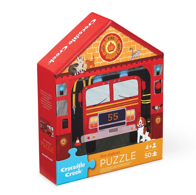 Fire Station Puzzle 50pce