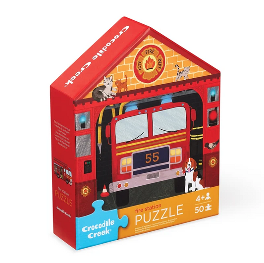 Fire Station Puzzle 50pce
