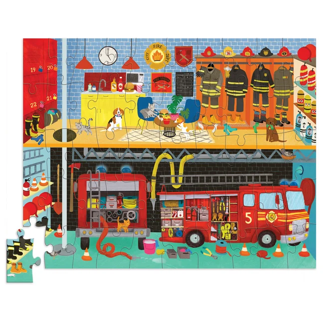 Fire Station Puzzle 50pce