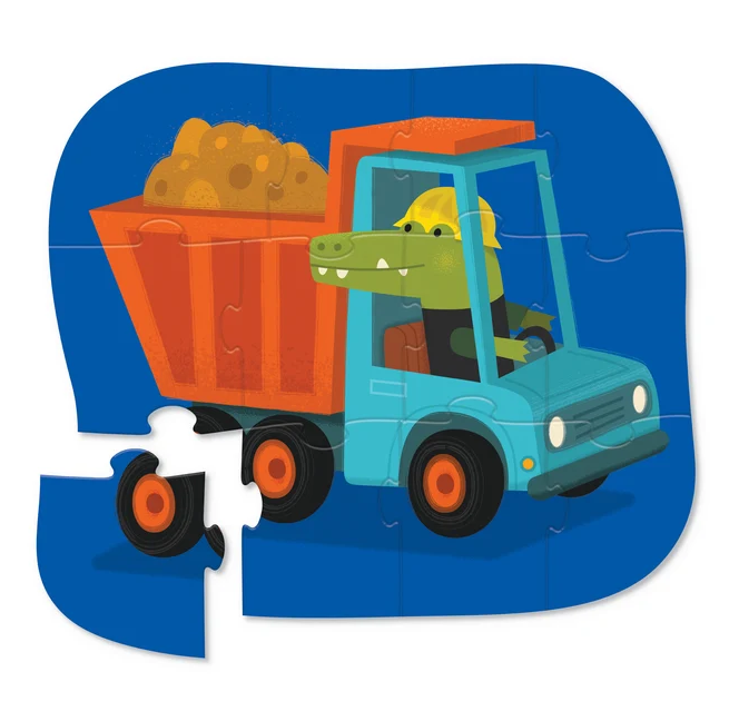 Construction Puzzle 12pce