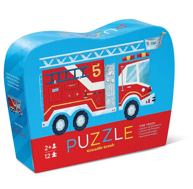 Fire Truck Puzzle 12pce