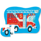 Fire Truck Puzzle 12pce