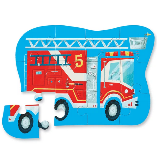 Fire Truck Puzzle 12pce