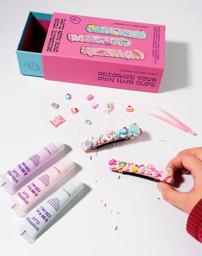 Decorate Your Own Hair Clips