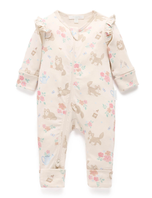 Garden Kitten Zip Growsuit