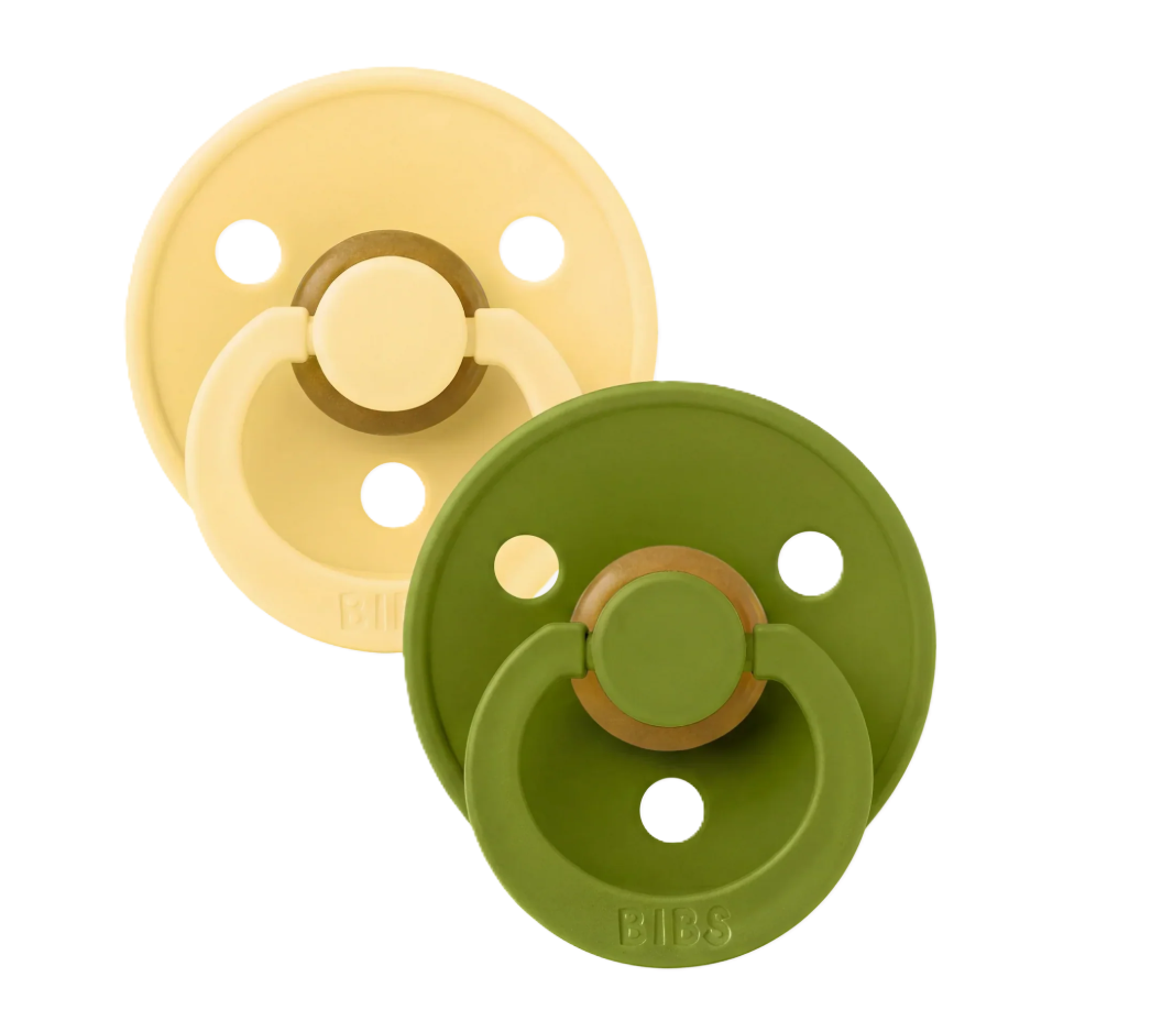 BIBS Pale Butter & Wasabi 2pk