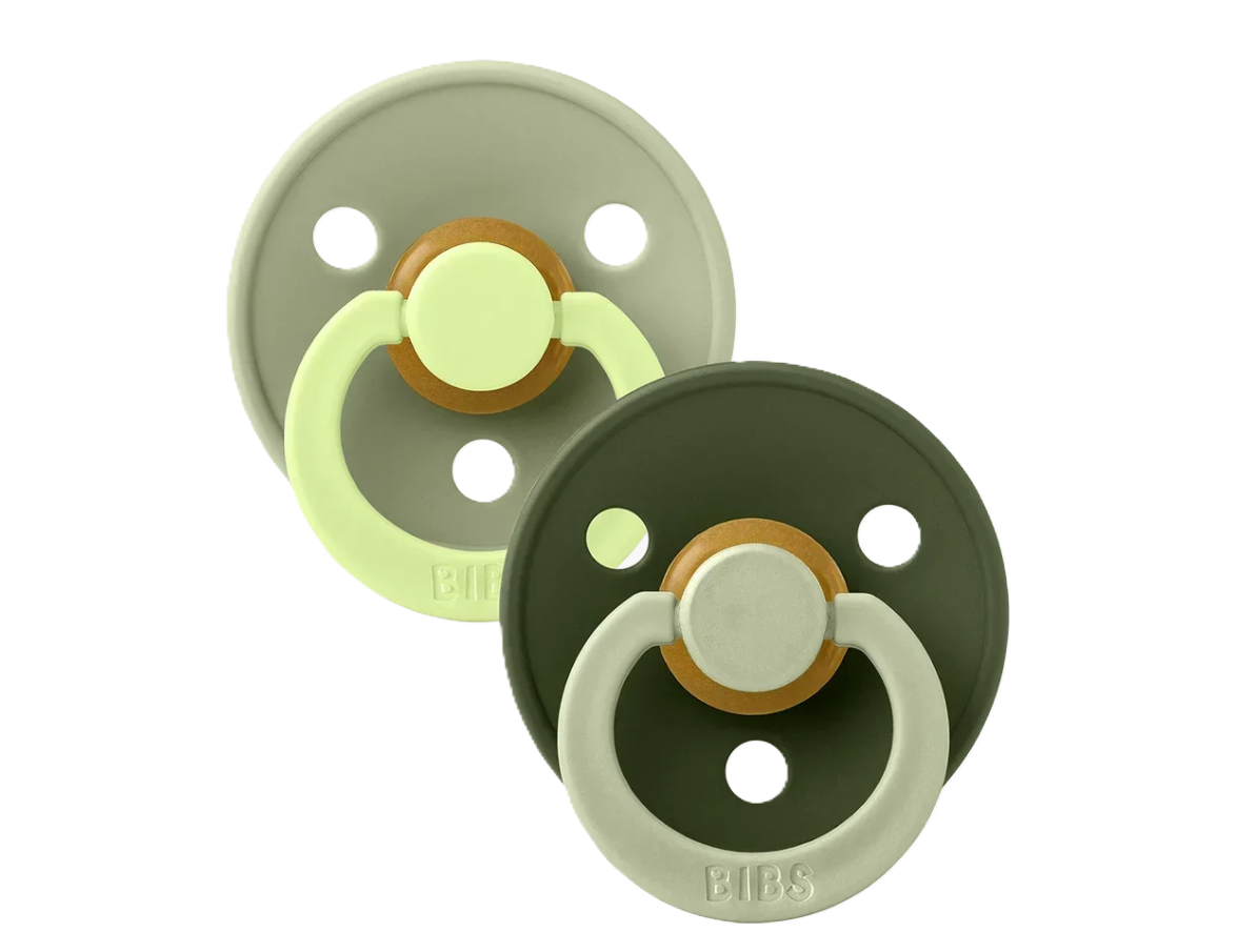 BIBS Studio Sage & Hunter Green 2pk