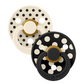 BIBS Studio Polka Ivory & Black 2pk