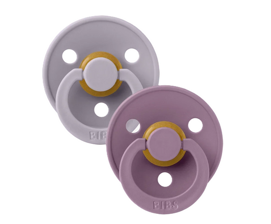 BIBS Fossil & Mauve 2pk