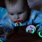 BIBS Glow in the Dark Grape 2pk